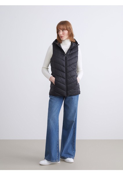 Yeni Sezon Kapüşonlu Kadın Şişme Yelek fiyatları