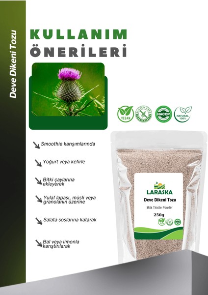 Deve Dikeni Tozu 250G -Milk Thistle Powder 250 G modelleri