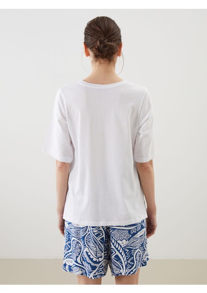 Yeni Sezon Bisiklet Yaka Kadın Tişört fırsatları