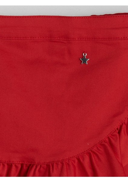 Yeni Sezon Beli Lastikli Kız Çocuk Şort Etek fiyatları