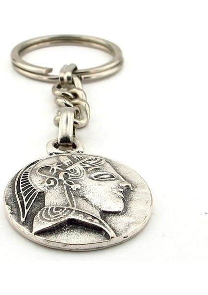 Athena Simgeli Antik Yunan Greek Sikke Tetradrahmi Metal Anahtarlık KC185 fırsatları