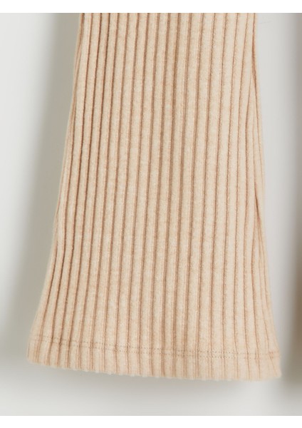 Yeni Sezon Beli Lastikli Ispanyol Paça Kız Çocuk Tayt fiyatları