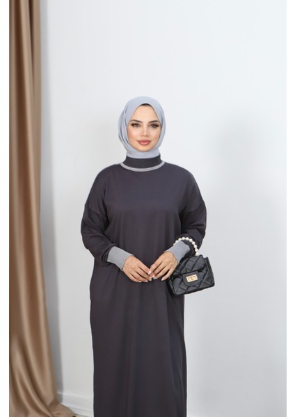 Çift Renk Merserize Elbise modelleri