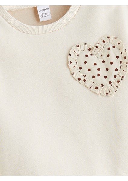 Yeni Sezon Bisiklet Yaka Kız Çocuk Sweatshirt fiyatları