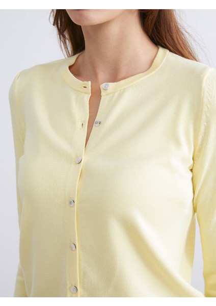 Yeni Sezon Bisiklet Yaka Kadın Triko Hırka modelleri