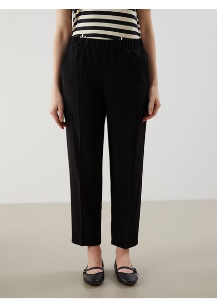 Yeni Sezon Büyük Beden Beli Lastikli Kadın Pantolon fırsatları