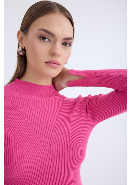 Balıkçı Yaka Uzun Kol Triko Bluz fırsatları