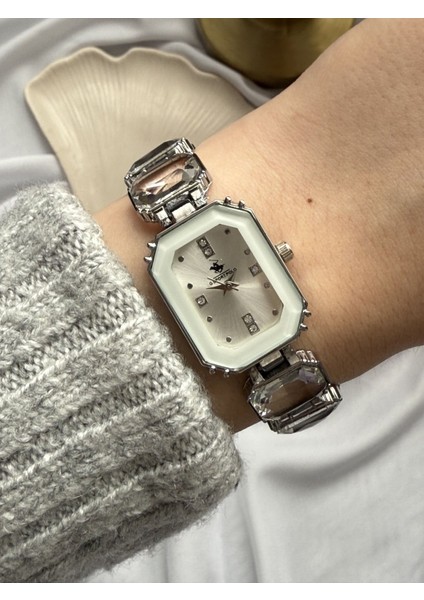 Kesme Taşlı Tasarım Saat