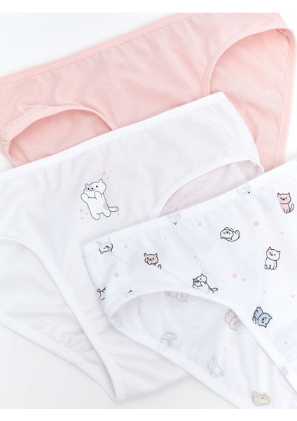 Yeni Sezon Baskılı Kız Çocuk Külot 3'lü fiyatları