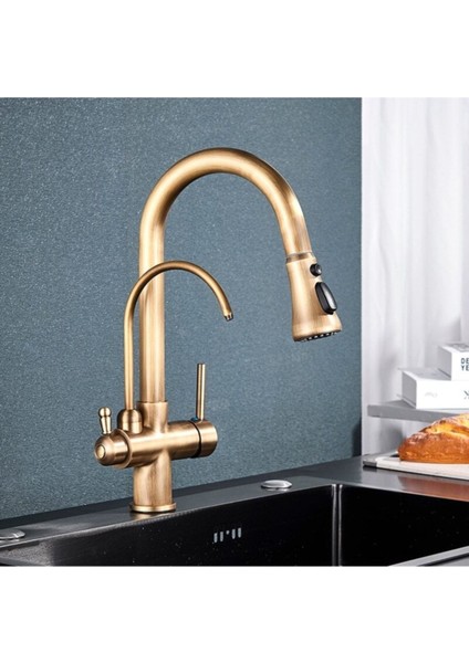 Mutfak Evye Bataryası Dual Flow Su Arıtma Çıkışlı Antik Spiralli Yeni Fiskiyeli Ithal 7 Yıl Garanti fiyatları