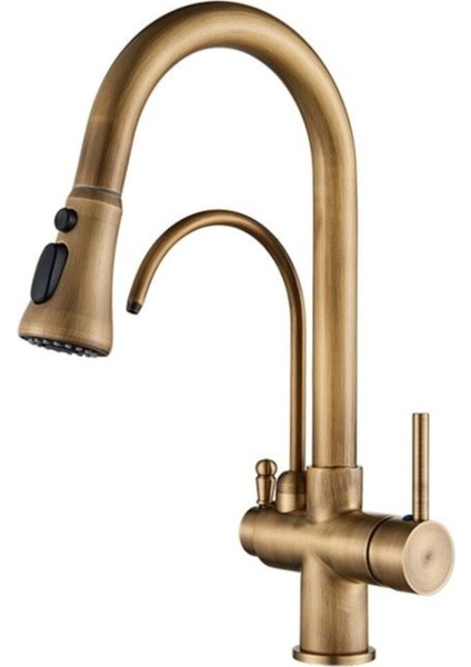 Mutfak Evye Bataryası Dual Flow Su Arıtma Çıkışlı Antik Spiralli Yeni Fiskiyeli Ithal 7 Yıl Garanti modelleri