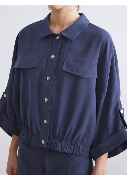 Yeni Sezon Modal Karışımlı Oversize Kadın Gömlek modelleri
