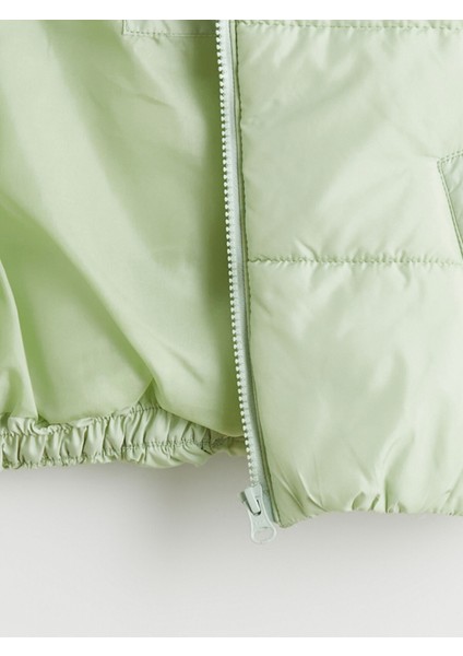 Yeni Sezon Kapüşonlu Kız Çocuk Şişme Yelek modelleri