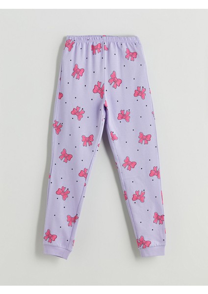 Yeni Sezon Bisiklet Yaka Kız Çocuk Pijama Takımı indirimleri