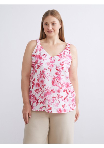 Yeni Sezon V Yaka Çiçekli Bluz fiyatları