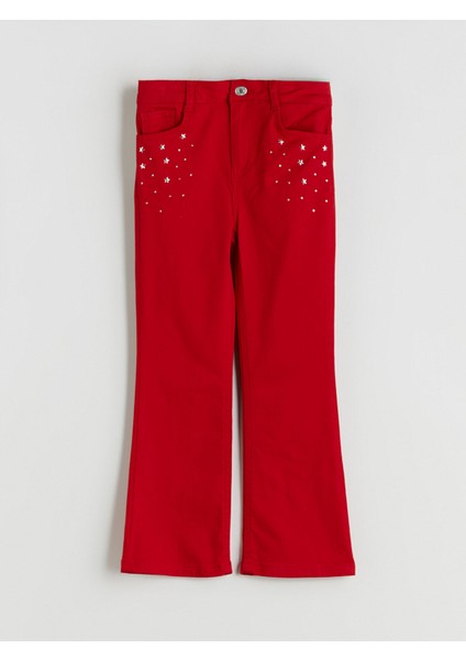 Yeni Sezon Ispanyol Paça Kız Çocuk Pantolon