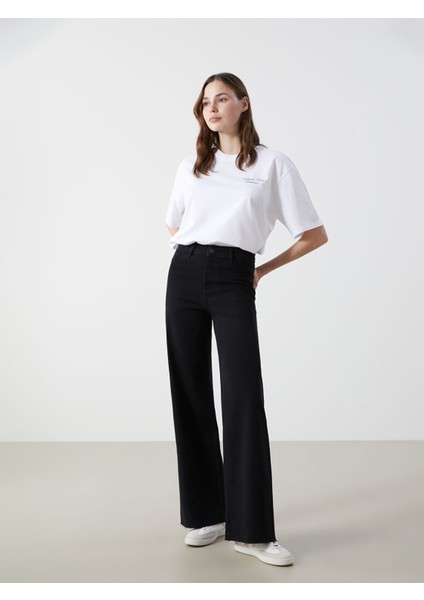 Yeni Sezon Wideleg Kadın Jean Pantolon