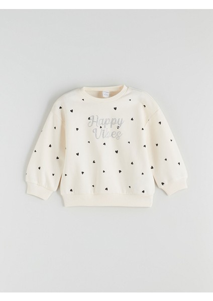 Yeni Sezon Bisiklet Yaka Kız Çocuk Sweatshirt fiyatları