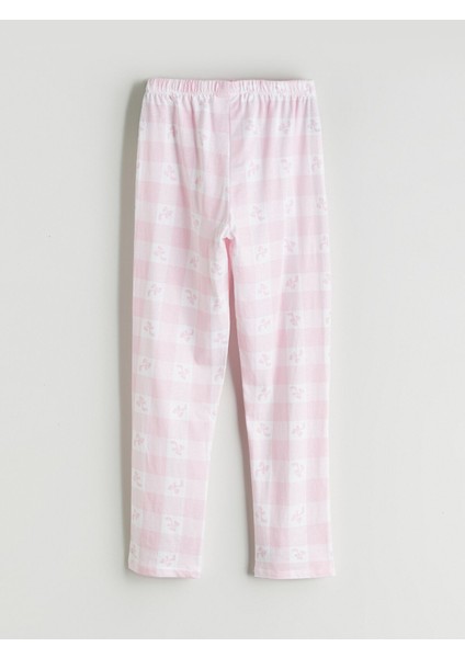 Yeni Sezon Beli Lastikli Kız Çocuk Pijama Alt modelleri