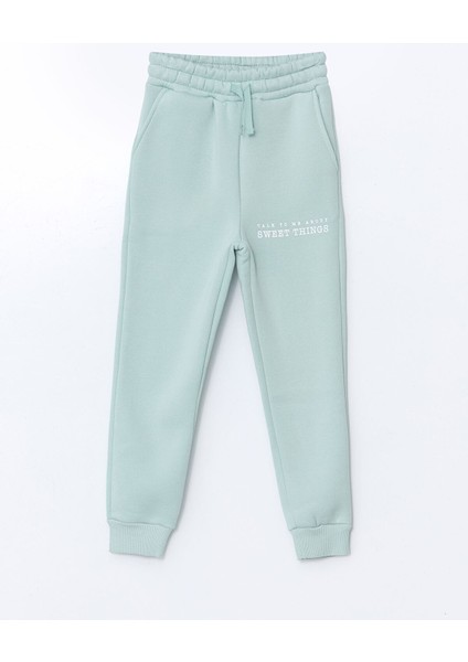 Yeni Sezon Beli Lastikli Kız Çocuk Jogger Eşofman Altı