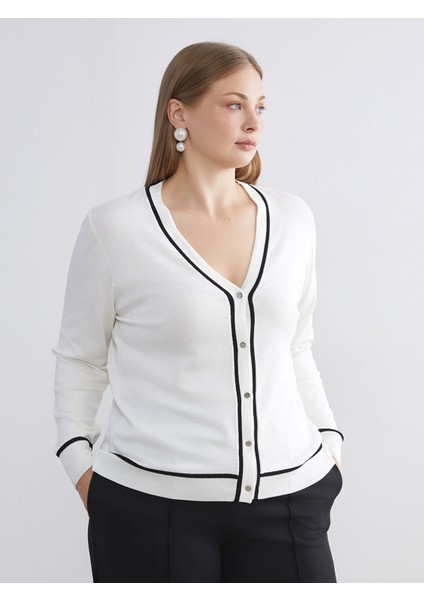 Yeni Sezon V Yaka Kadın Triko Hırka fiyatları