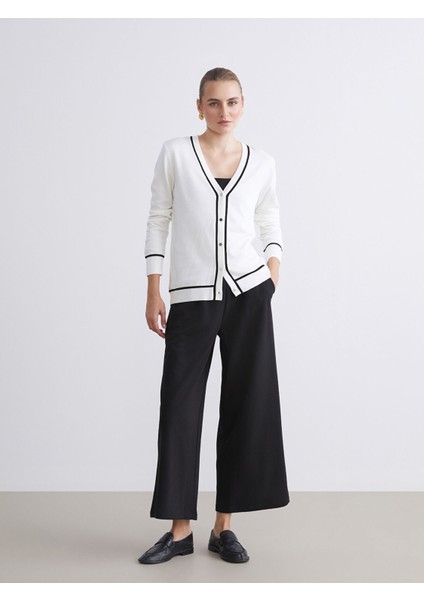 Yeni Sezon V Yaka Kadın Triko Hırka modelleri