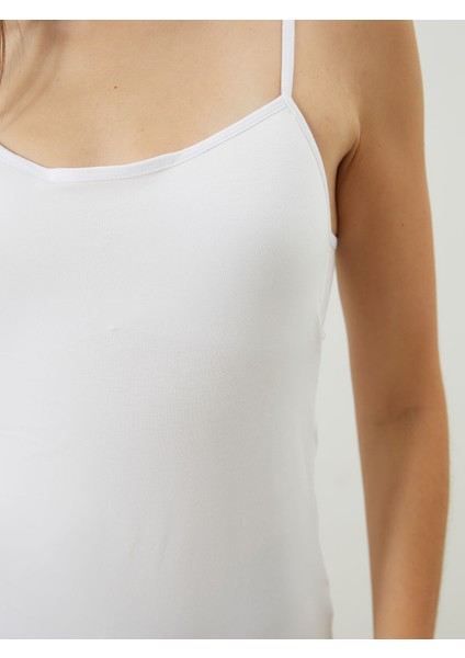 Yeni Sezon Kalp Yaka Askılı Kadın Kuplu Atlet indirimleri