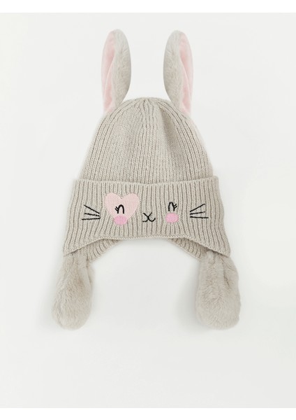 Yeni Sezon Hareketli Kız Çocuk Kar Şapkası