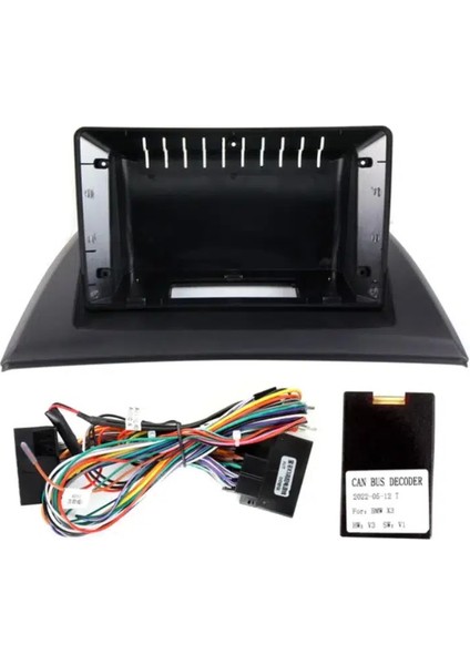 Bmw X3 2004-2012 Uyumlu 9 Inç Çerçevesi - Soket - Canbus