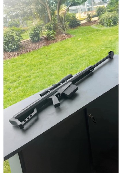 M107 Keskin Nişançı (Sniper) Oyuncak Silah Figürü modelleri