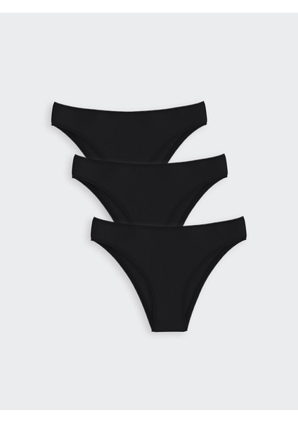 Yeni Sezon Düz Brazilian Külot 3'lü