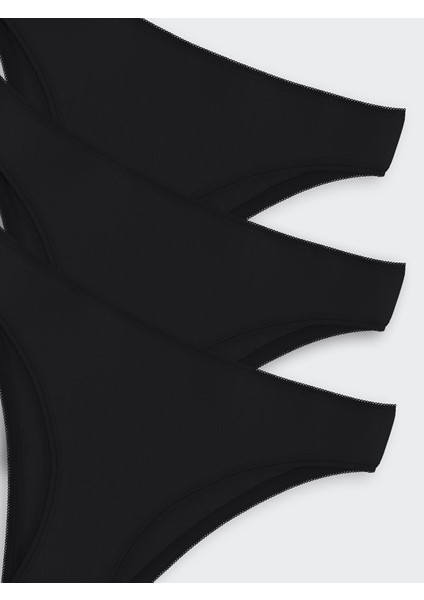 Yeni Sezon Düz Brazilian Külot 3'lü modelleri