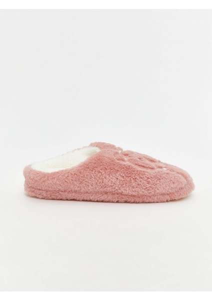 Yeni Sezon Hayvan Nakışlı Pelüş Kız Çocuk Ev Terliği fiyatları