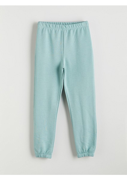 Yeni Sezon Beli Lastikli Kız Çocuk Jogger Eşofman Altı