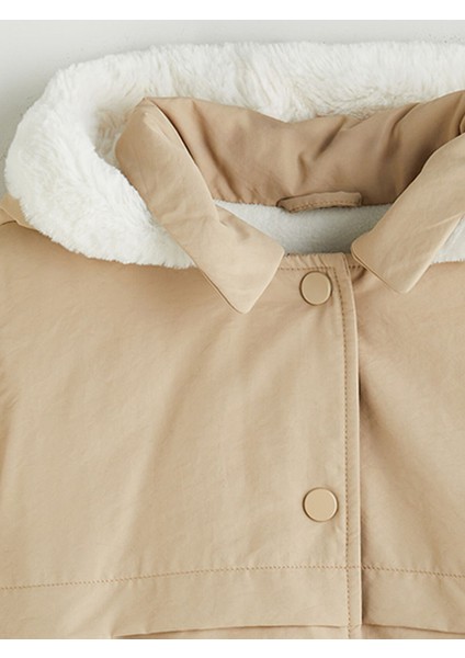 Yeni Sezon Kapüşonlu Kız Çocuk Mont modelleri