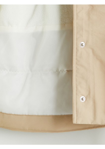 Yeni Sezon Kapüşonlu Kız Çocuk Mont fırsatları