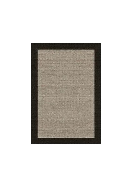 Cellole Çerçeveli Krem Polyester ve Pamuklu Kaydırmaz Tabanlı Dijital Baskı Halı