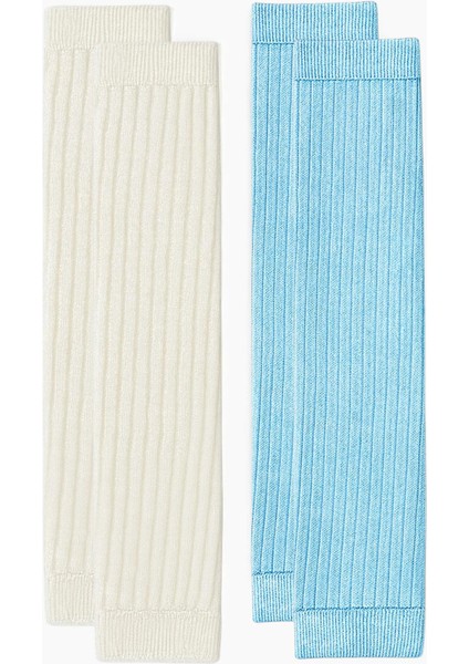 2 Adet Basic Kalın Pamuk Karışımlı Tozluk