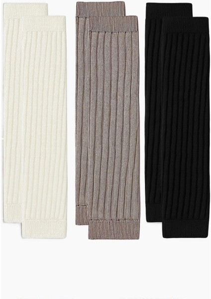 3 Çift Basic Kalın Pamuk Karışımlı Tozluk