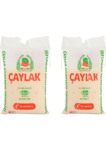 Çaylak Osmancık Pirinci Yerli Yeni Mahsul 5 x 2 (10 Kg)