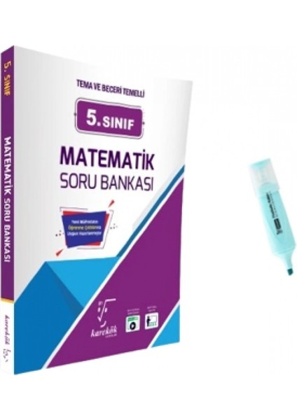 5.sınıf Matematik Soru Bankası (Yeni Müfredat)