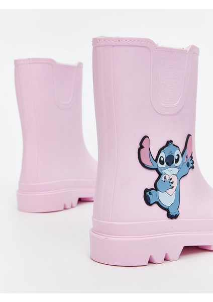 Yeni Sezon Stitch Baskılı Kız Çocuk Yağmur Botu fırsatları