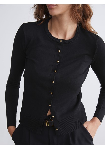 Yeni Sezon Bisiklet Yaka Kadın Triko Hırka modelleri