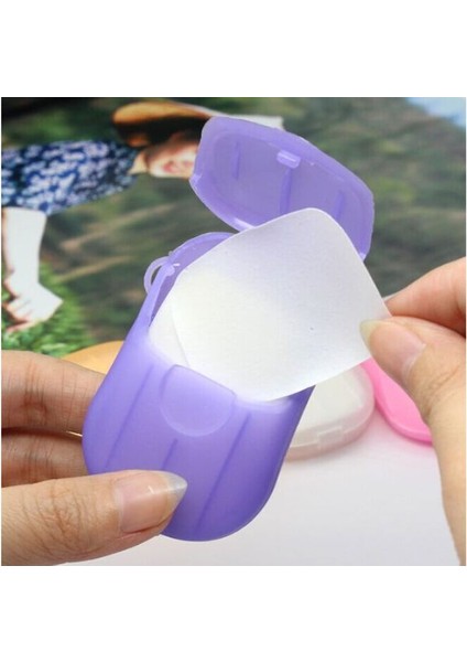 Kağıt Seyahat Sabunu 20 Adet