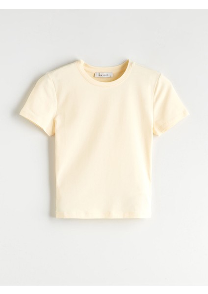 Yeni Sezon Bisiklet Yaka Kadın Body