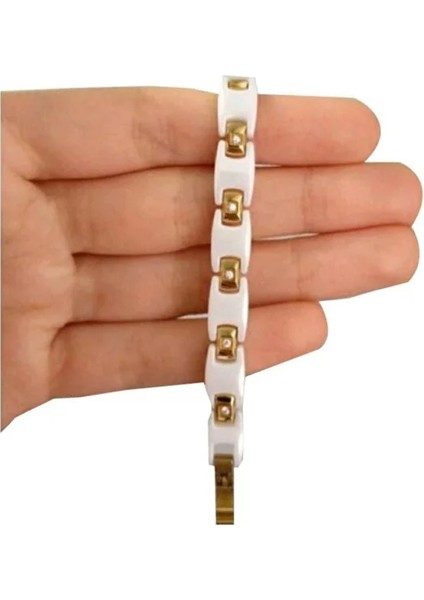 Doğal Enerji Bilekliği Beyaz fiyatları