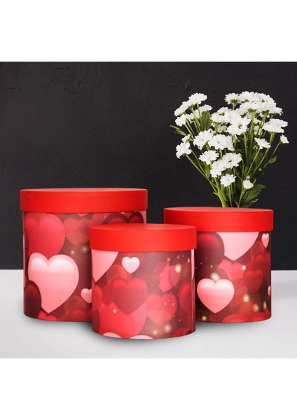 Silindir Kutu Seti 3lü