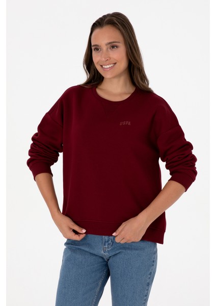 Kadın Bordo Sweatshirt 50313586-VR014