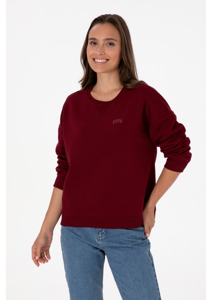 Kadın Bordo Sweatshirt 50313586-VR014 modelleri