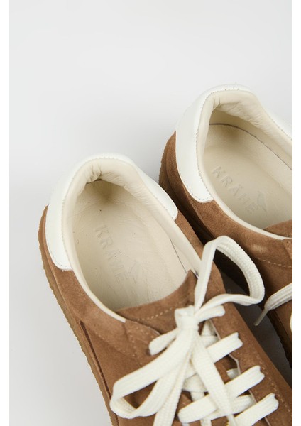 Palminteri 2 Erkek Hakiki Deri Bağcıklı Kum-Ekru Sneakers indirimleri